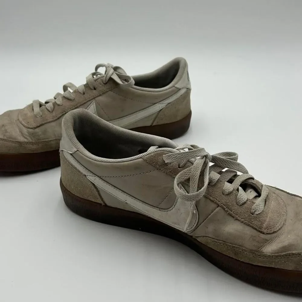 Nike Men's Grey and White Trainers